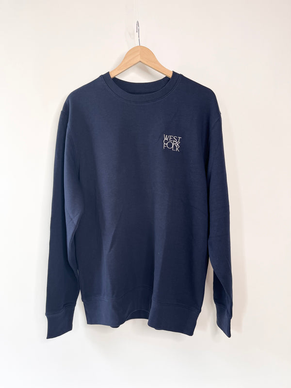 West Cork Folk Sweater (French Navy)