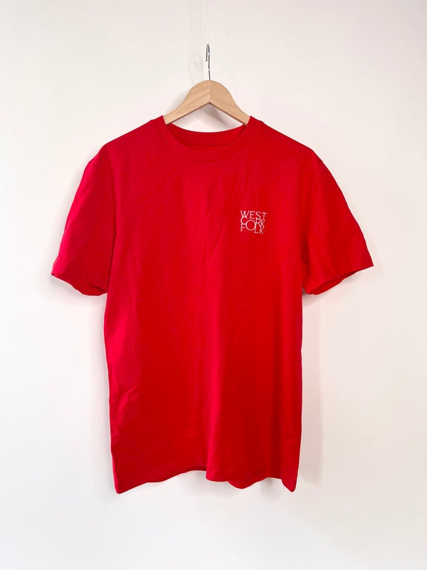 WCF Unisex Organic Cotton T-Shirt (Red)